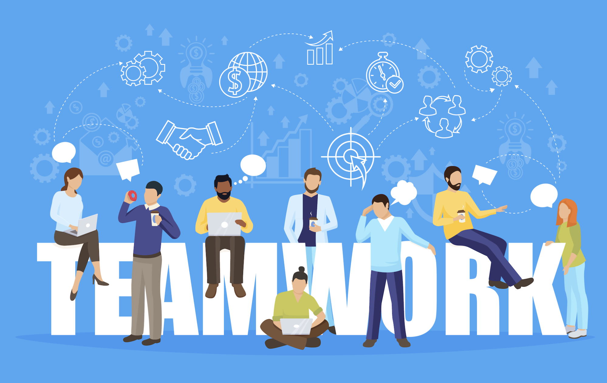 team working